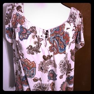 Sz 22//24 Cato Brand Short Sleeve Blouse